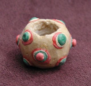 Ancient Chinese Ceramic Beads,  Warring States Period photo