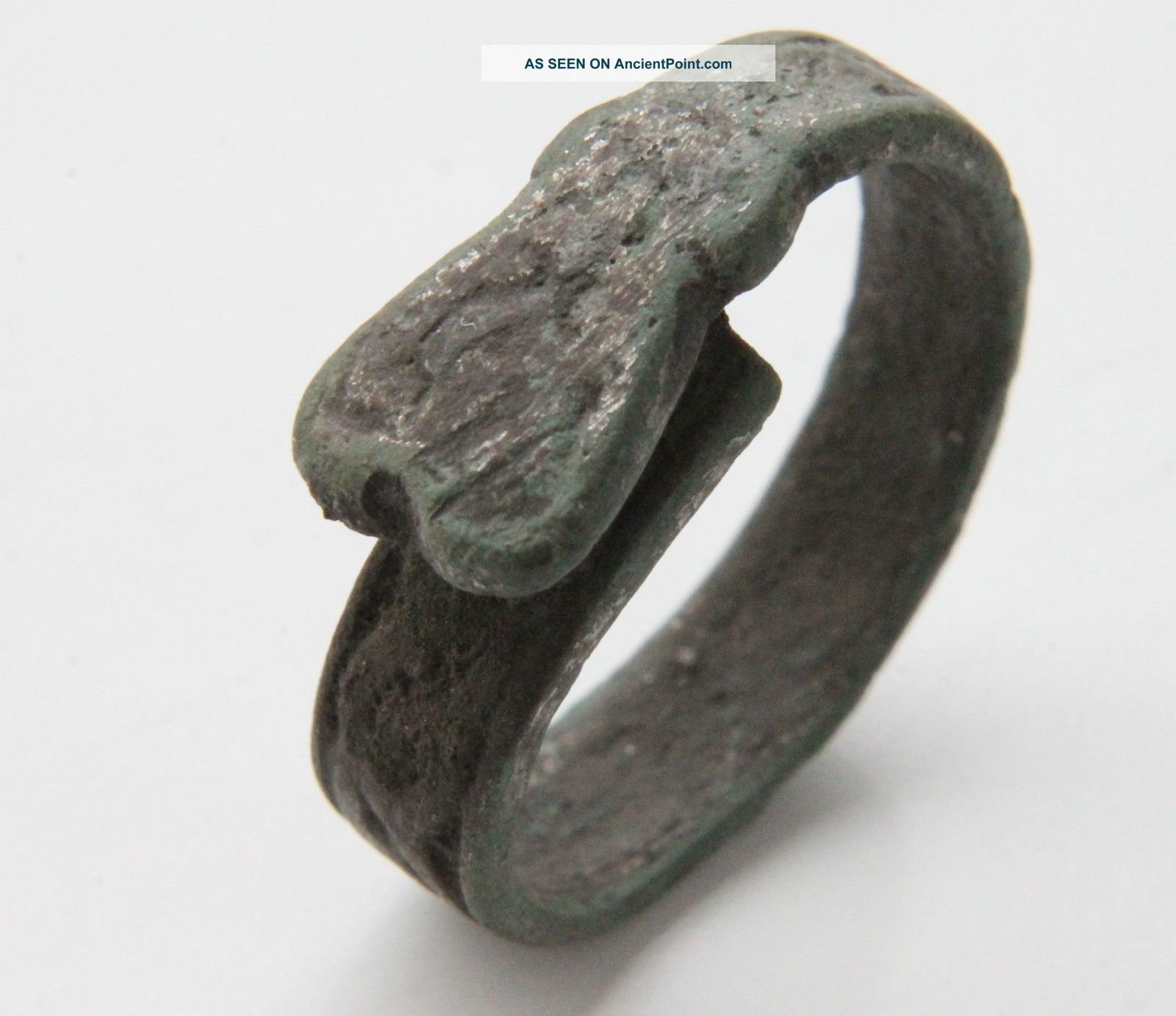 Viking Period Bronze Zoomorphic Ring Scandinavian Norse Jewelery 1000 Ad Scandinavian photo