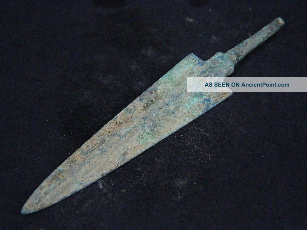 Ancient Large Size Bronze Arrow Head Luristan 500 Bc Gl1692 Egyptian photo