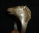 Roman Ancient Artifact - Silver Horse Head Ring Circa 200 - 400 Ad - 3215 Other Antiquities photo 9