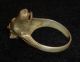 Roman Ancient Artifact - Silver Horse Head Ring Circa 200 - 400 Ad - 3215 Other Antiquities photo 10