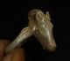 Roman Ancient Artifact - Silver Horse Head Ring Circa 200 - 400 Ad - 3215 Other Antiquities photo 4