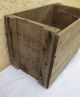 2 Vintage Wood Bethlehem Steel Crate Box Rustic Advertising Decor San Francisco Boxes photo 4