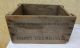 2 Vintage Wood Bethlehem Steel Crate Box Rustic Advertising Decor San Francisco Boxes photo 6