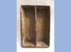 1800s Antique Early Wood Knife/flatware Tote W/orig Paint Folky,  Prim Square Nail Primitives photo 1