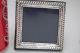 Lovely 3.  5 Inch Square Hallmarked Solid Silver Photo Photograph Frame 1992 Rh Frames photo 1