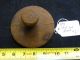 Primitive Wood Carved Stylized Strawberry Plant Stamp Print Butter Mold Primitives photo 1