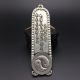 China ' S Tibet Silver Handmade Fine Carving Statues Of Eight Diagrams Waist Penda Other Antique Chinese Statues photo 1