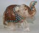 Chinese Crystal Mosaic Turquoise Copper Elephant Statue Other Antique Chinese Statues photo 1
