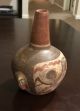 Wow Pre Columbian Nazca Spouted Vessel Mesoamerican Ceramic Pottery From Peru The Americas photo 6