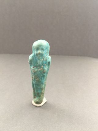 Ancient Egyptian Turquoise Ushabty photo