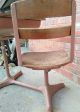 Vintage Child ' S School Desk & Chair Wood And Metal American Seating Co 1900-1950 photo 4