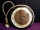 Vtg.  Rare Wooden Midcentury Rope Nautic Hanging Wind - Up Clock Watch Emes Germany Clocks photo 2