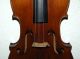 Very Old Handmade German 4/4 Violin - Flamed - Around 1880 String photo 2