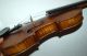Very Old Handmade German 4/4 Violin - Flamed - Around 1880 String photo 4