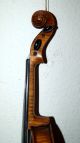 Very Old Handmade German 4/4 Violin - Flamed - Around 1880 String photo 6
