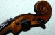 Very Old Handmade German 4/4 Violin - Flamed - Around 1880 String photo 7