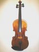 Violin Old Antique Italian Label Carlo - Ii Bergonzi Perfect Sound And Body Cond String photo 1