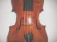 Violin Old Antique Italian Label Carlo - Ii Bergonzi Perfect Sound And Body Cond String photo 6