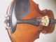 Violin Old Antique Italian Label Carlo - Ii Bergonzi Perfect Sound And Body Cond String photo 8