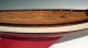 Antique Pond Boat,  With Rudder And Lead Keel.  Great Deck Details. Model Ships photo 7