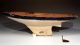 Antique Pond Boat,  With Deck Hardware And Lead Keel. Model Ships photo 1