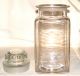 Early 20th Century Large Glass Dakota Apothecary/counter Jar Ground Stopper/lid Bottles & Jars photo 2