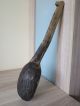 Antique Primitive Wooden Spoon,  Scoop Europe 1800 Primitives photo 2