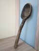 Antique Primitive Wooden Spoon,  Scoop Europe 1800 Primitives photo 6