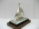 The Sailboat Of Silver970 Of The Most Wonderful Japan.  A Japanese Antique Other Antique Sterling Silver photo 2