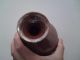 Chinese Monochrome Brown Mirror Lustre Glazed Stoneware Whisky Bottle Vase Other Chinese Antiques photo 8