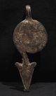 Gan Bronze Amulet - Snake - Burkina Faso Jewelry photo 1