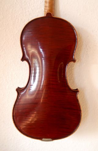 Wonderful Antique Handmade German 4/4 Violin - 1900 ' S photo