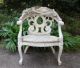 Antique Pair French Louis Philippe Gondola Parlor Arm Upholstered Chair Frames 1800-1899 photo 6