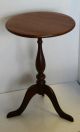 Antique Telephone Table / Wine Stand Table Circa 1930 ' S Walnut 1900-1950 photo 6