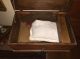 Antique Primitive Miniature Blanket Chest Trunk 1800-1899 photo 2