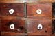 Antique 25 Drawer Apothecary / Druggist / Watchmakers Cabinet W/ Porcelain Knobs 1800-1899 photo 5