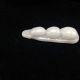 100 Natural Jade Carving Of The Four Seasons Peace Beans Pendant Other Antique Chinese Statues photo 2