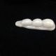 100 Natural Jade Carving Of The Four Seasons Peace Beans Pendant Other Antique Chinese Statues photo 2