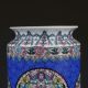 Chinese Famille Rose Porcelain Hand - Painted Flower Vase W Qianlong Mark G273 Vases photo 1