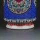 Chinese Famille Rose Porcelain Hand - Painted Flower Vase W Qianlong Mark G273 Vases photo 3