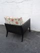 Mid Century Modern Mcm Painted Black Caned Chairs 7850ax Post-1950 photo 10
