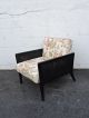 Mid Century Modern Mcm Painted Black Caned Chairs 7850ax Post-1950 photo 6