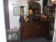 Walnut Dresser Base Vintage Antique 2 Tone Depression Era William Mary 1900-1950 photo 1