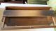 Stacking Bookcase Section / Barrister Quartered Oak Wavy Glass Metal Bands Unknown photo 5