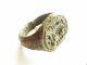 Post Medieval Lead Seal - Ring (1202) Other Antiquities photo 2