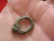 Ancient Celtic Bronze Finger Ring 300 - 50 B.  C. Celtic photo 5