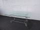 Mid - Century Modern Lucite And Chrome Glass - Top Desk / Dining Table 7317 Post-1950 photo 2