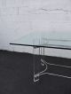 Mid - Century Modern Lucite And Chrome Glass - Top Desk / Dining Table 7317 Post-1950 photo 6