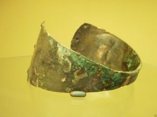 Ancient Viking Bronze Bracelet (k276). photo